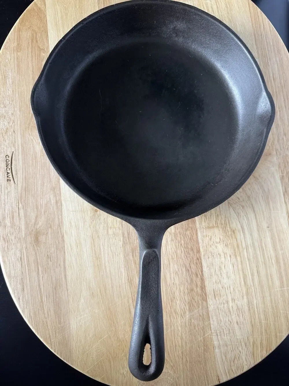 Wagner’s 1891 Original 10.5” Cast Iron Skillet Made in USA No Rock No Spin